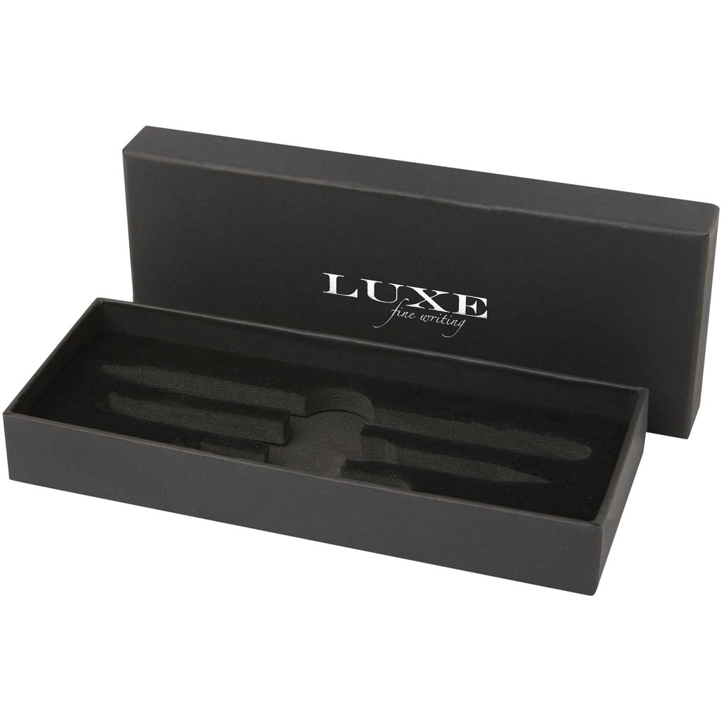 Подарочная коробка с двумя ручками Tactical Dark, цвет сплошной черный