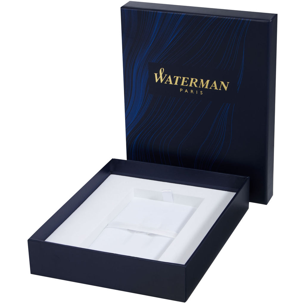 Коробка подарочная Waterman, цвет синий темный