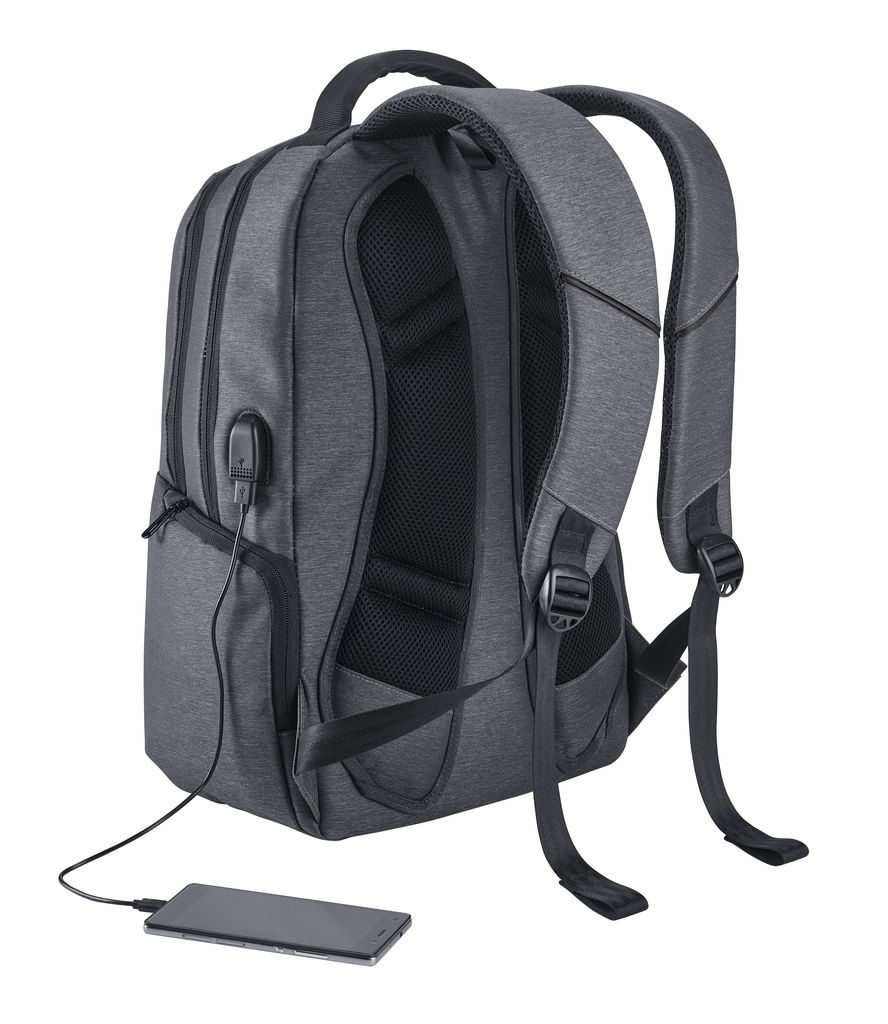 SPACIO. Рюкзак для ноутбука 17 '', колір темно-сірий