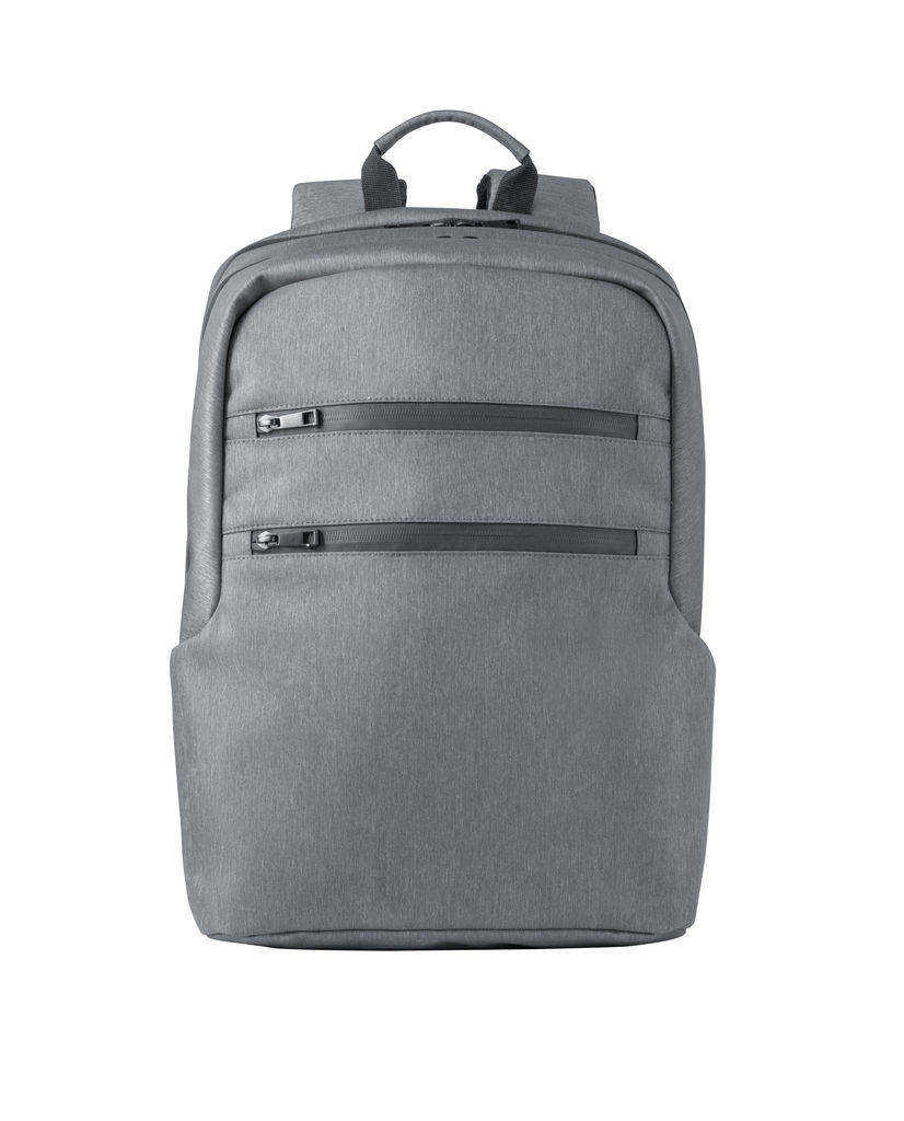 BROOKLYN. Рюкзак для ноутбука 17 '', колір світло-сірий