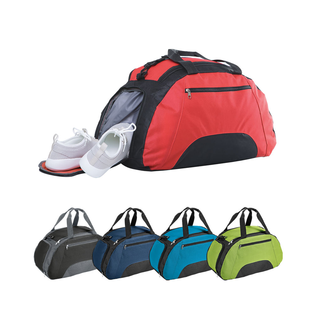 FIT. Спортивная сумка 600D, цвет черный - 92511-103- Фото №3
