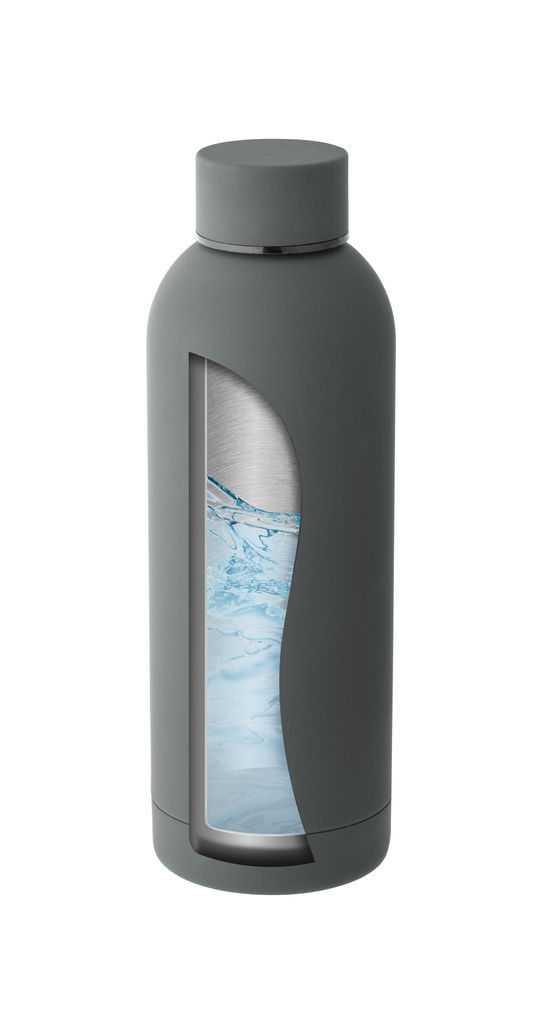 ODIN. Пляшка з нержавіючої сталі 550 мл, колір темно-сірий
