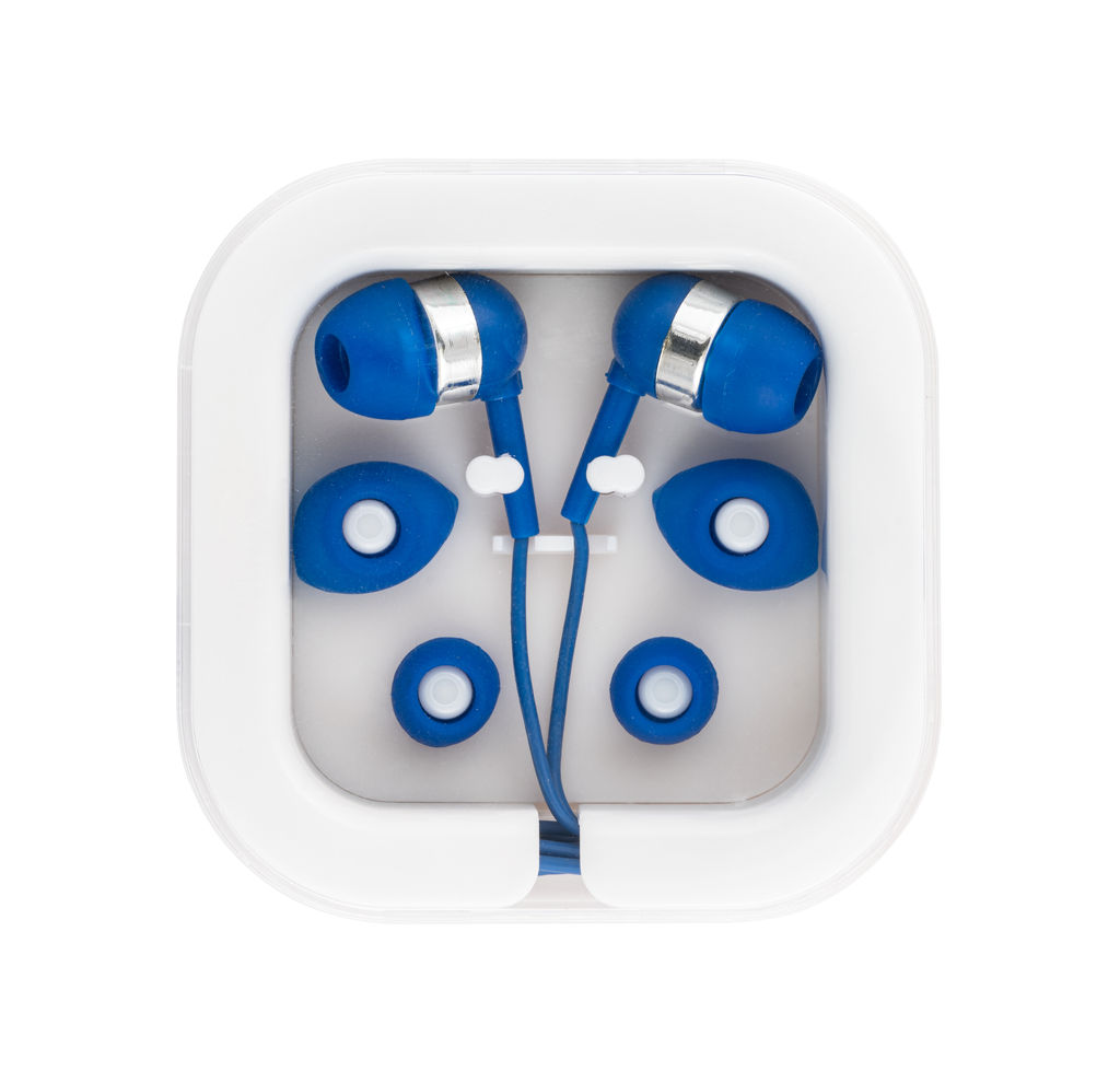 OSLER. Навушники з мікрофоном, колір королівський синій