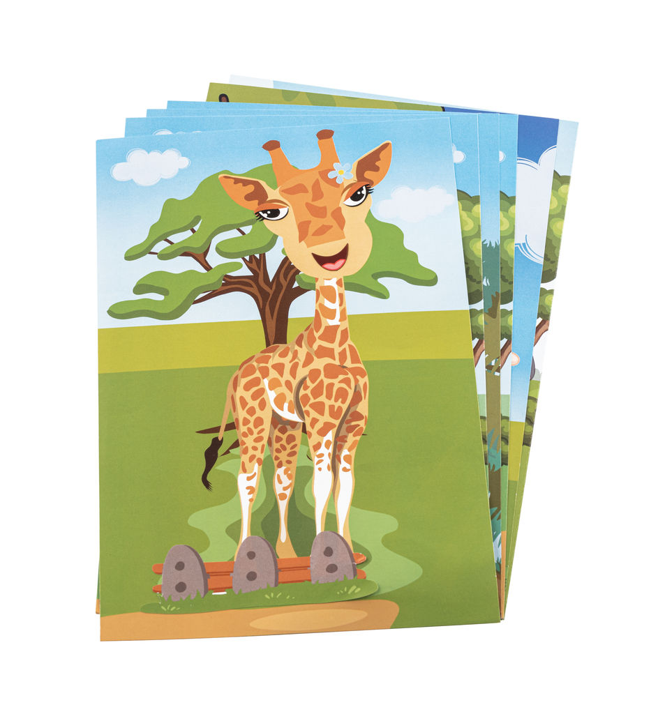 MADAGASCAR. Гра з наклейок, колір білий - 98002-106- Фото №2