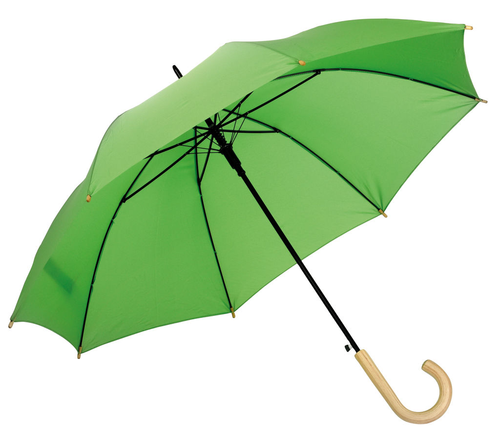 Автоматический зонт-трость LIPSI, цвет светло-зелёный