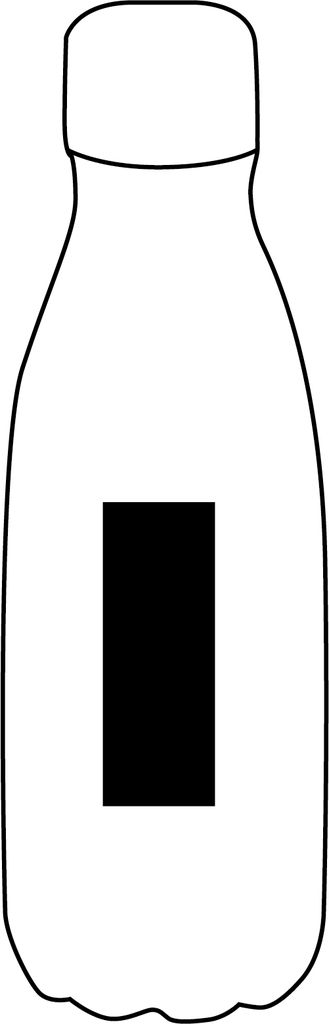 Термопляшка PARKY, колір срібний, синій - 56-0304503- Фото №2