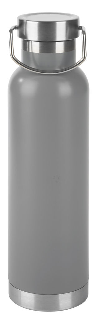 Вакуумна ізольована пляшка MILITARY, колір сірий