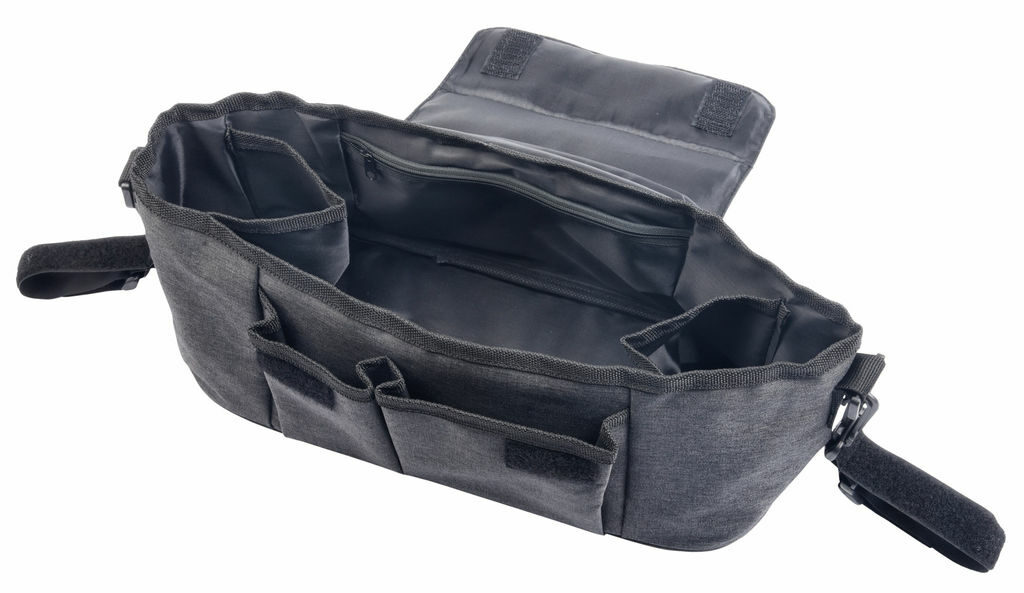 Сумка для детской коляски BABY AID антрацит - 56-0890015- Фото №1
