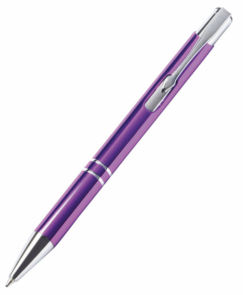 Кулькова ручка з алюмінію TUCSON, колір фіолетовий