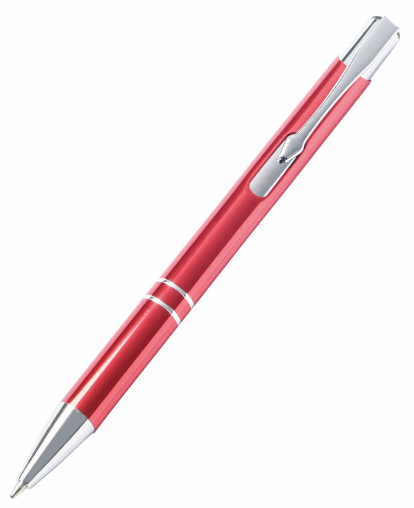 Кулькова ручка з алюмінію TUCSON, колір червоний