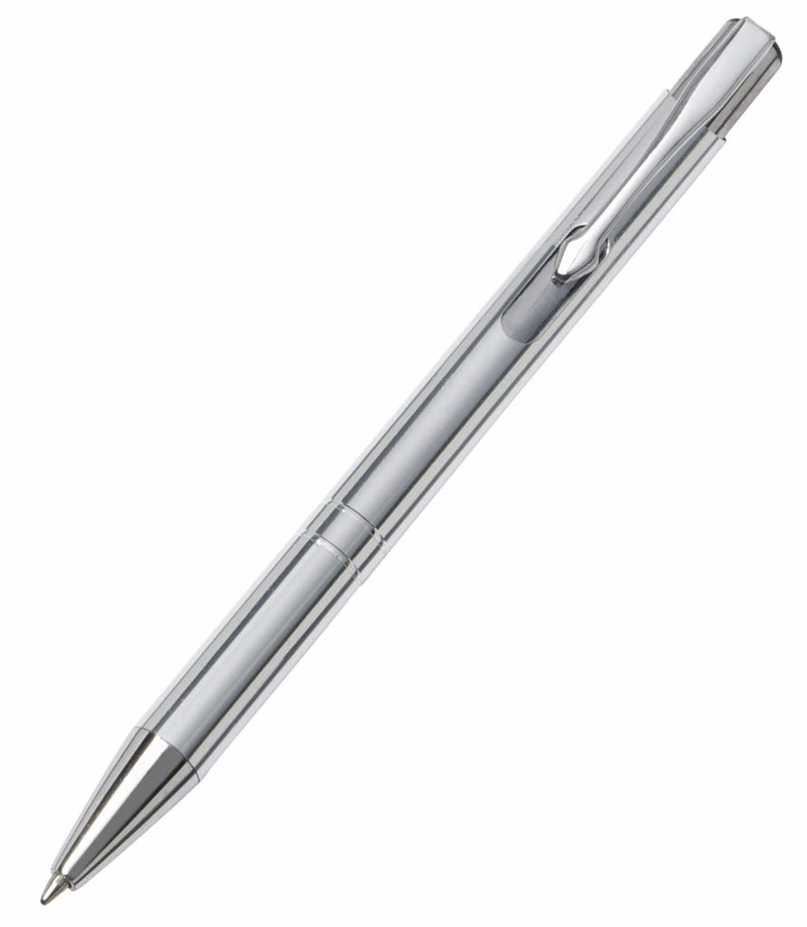 Кулькова ручка з алюмінію TUCSON, колір срібний
