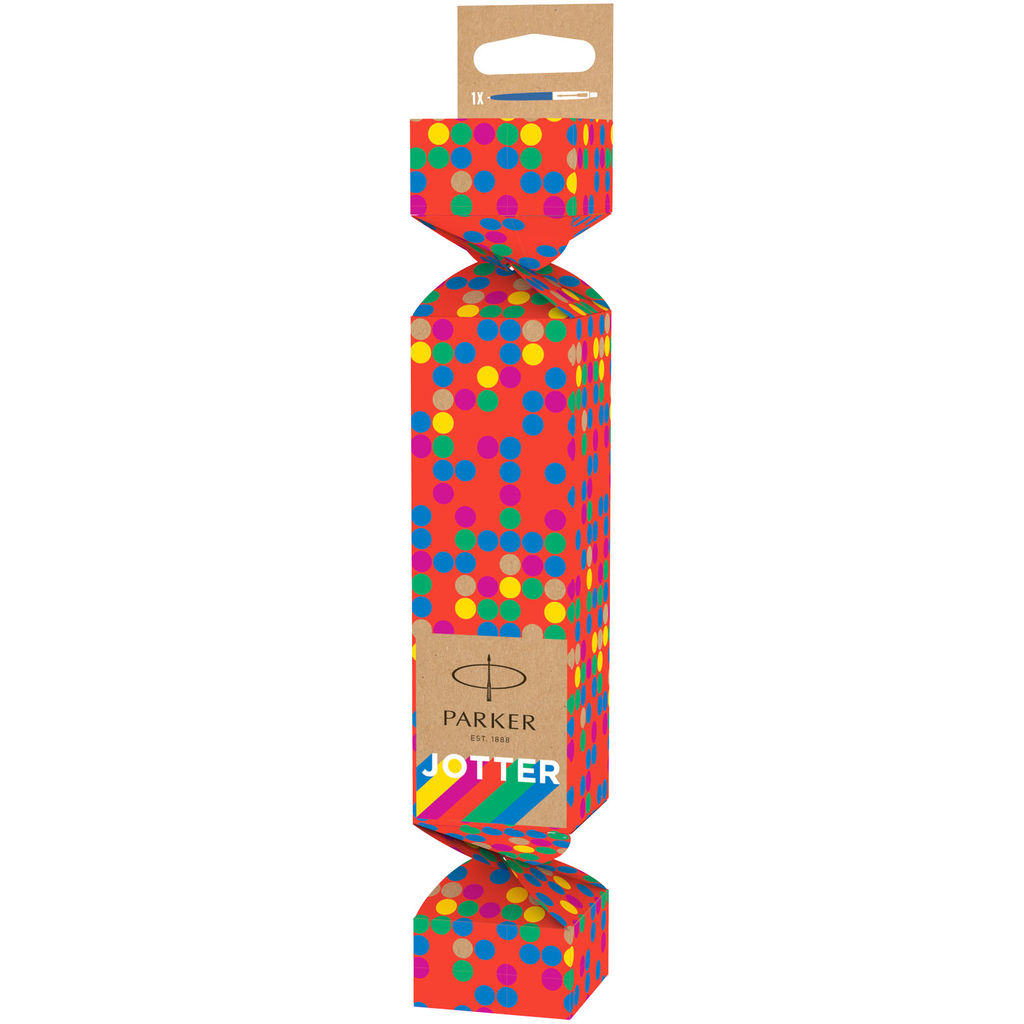 Подарочный набор с ручкой Jotter Cracker, цвет синий - 10780052- Фото №2 Подарочный набор с ручкой Jotter Cracker, цвет синий - 10780052- Фото №2