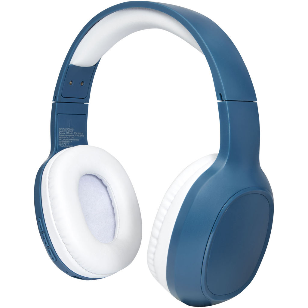 Бездротові навушники Riff з мікрофоном, колір синій