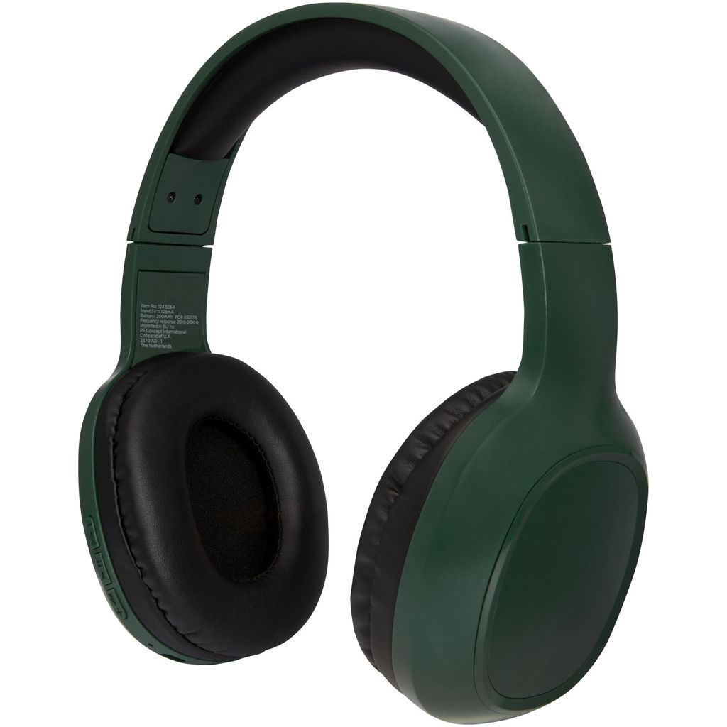 Бездротові навушники Riff з мікрофоном, колір зелений