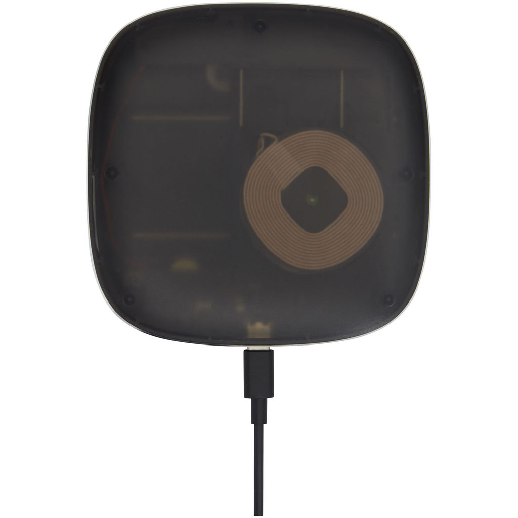 Умное беспроводное зарядное устройство Hybrid, цвет сплошной черный - 12423990- Фото №3 Умное беспроводное зарядное устройство Hybrid, цвет сплошной черный - 12423990- Фото №3