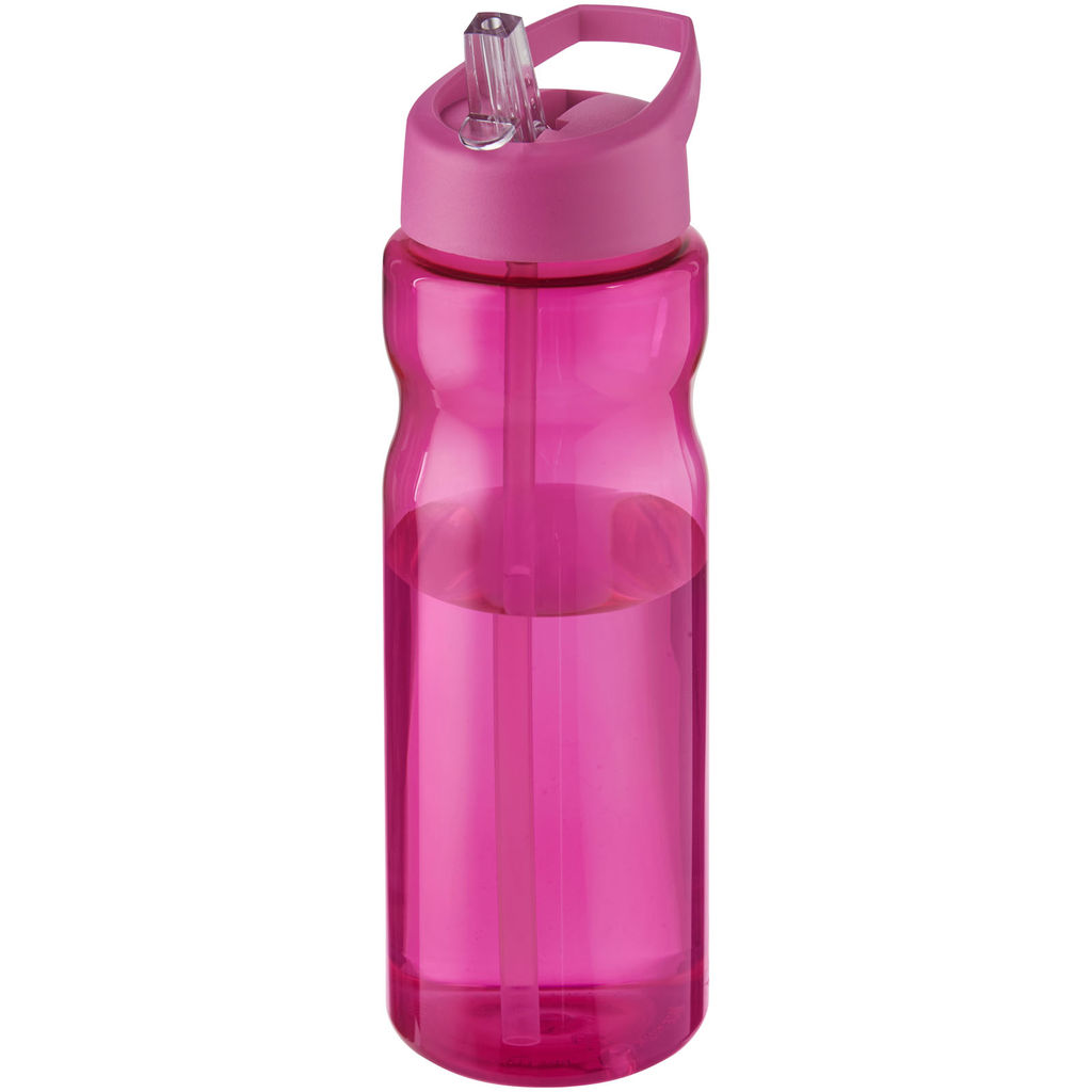 Спортивная бутылка H2O Base® объемом 650 мл с крышкой-носиком, цвет фуксия, фуксия