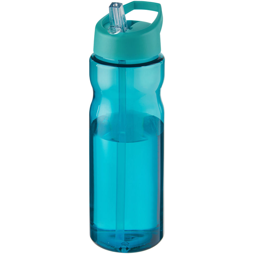 Спортивна бутилка H2O Base® об'ємом 650 мл з кришкою-носиком, колір аква