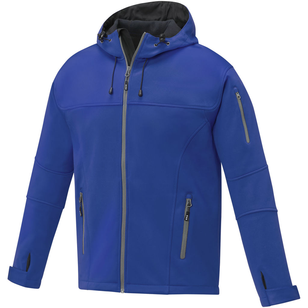 Match Чоловіча куртка софтшел, колір синій  розмір XL