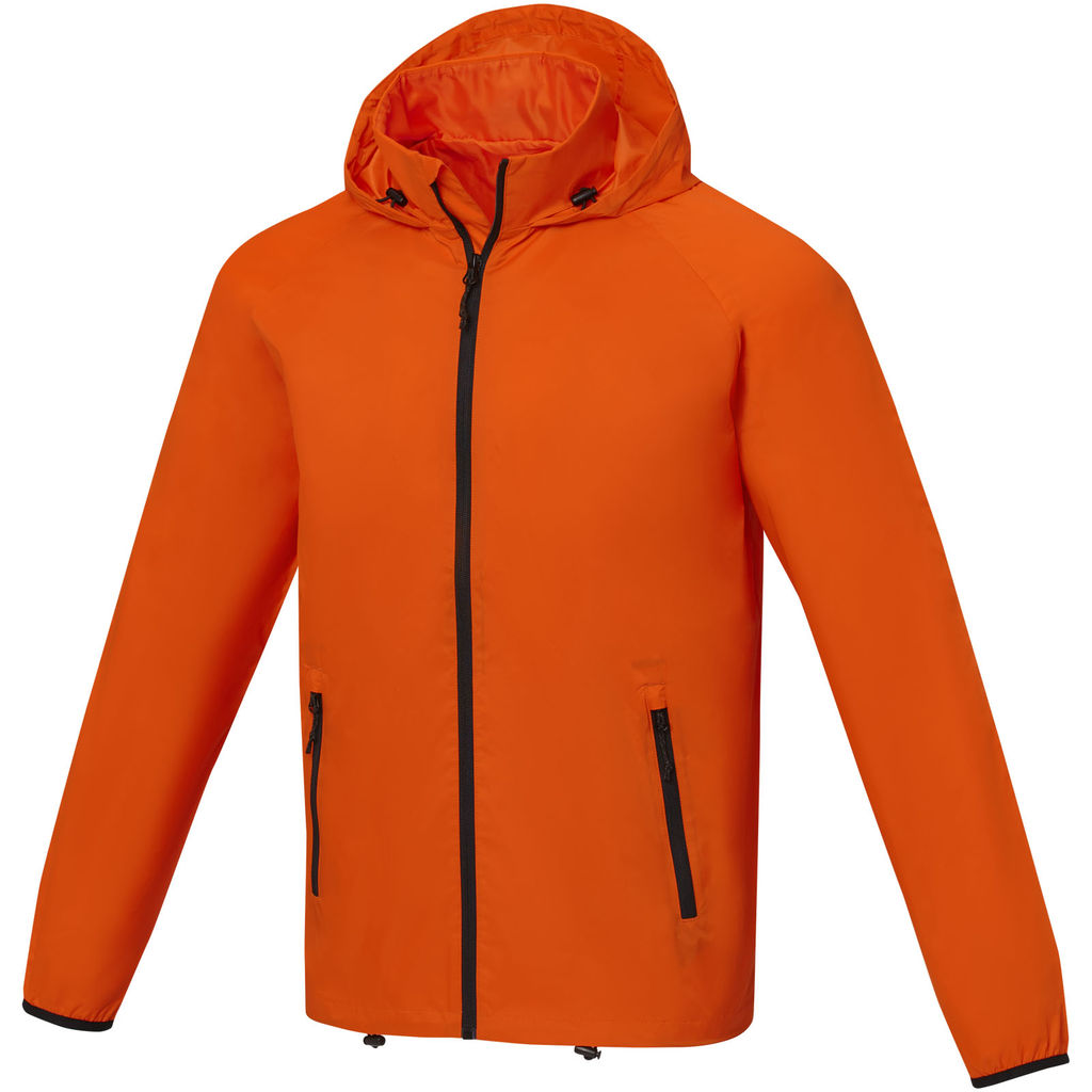 Dinlas Мужская легкая куртка, цвет оранжевый  размер XS