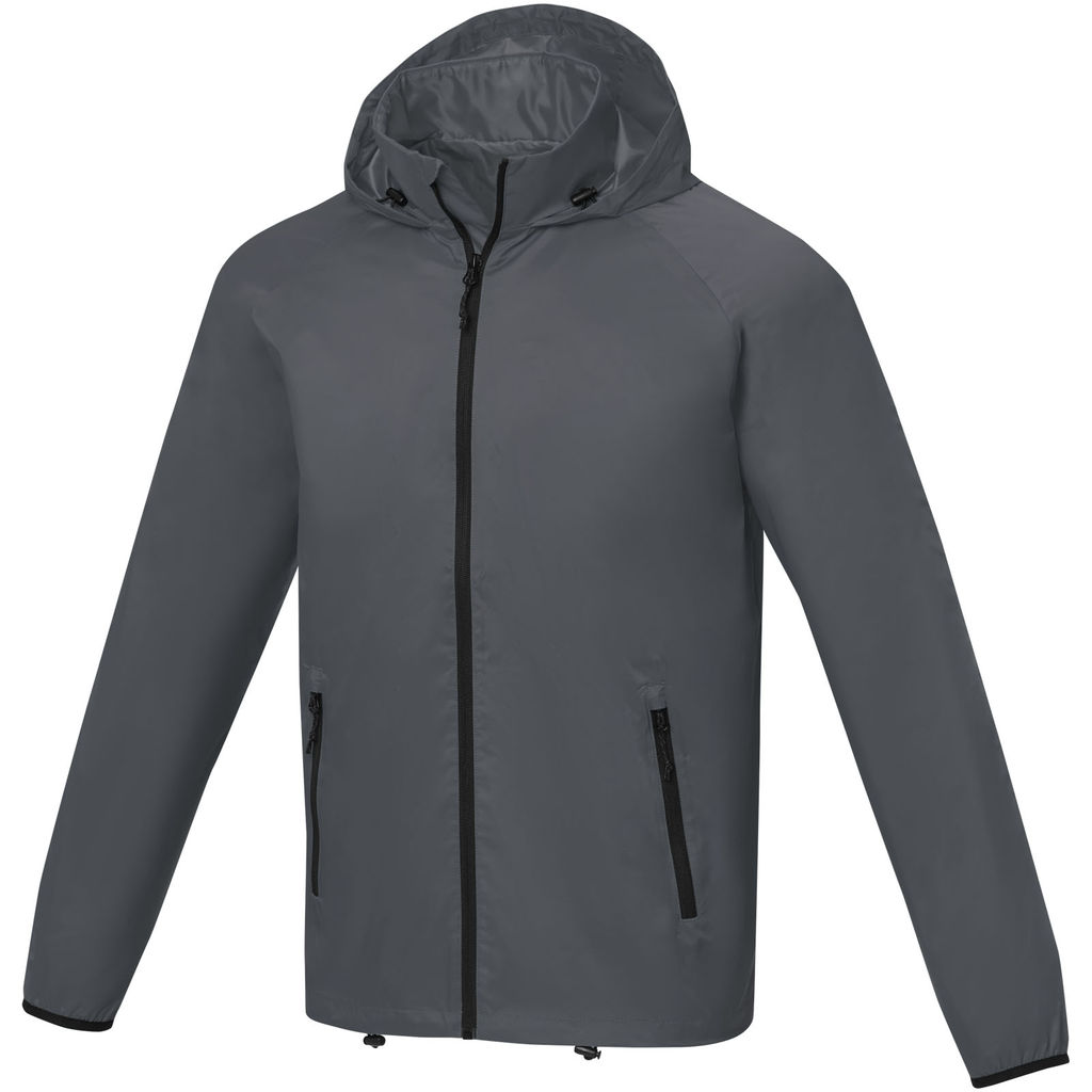 Dinlas Чоловіча легка куртка, колір сірий  розмір XS