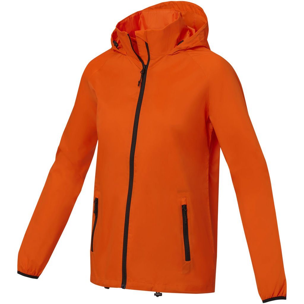 Dinlas Женская легкая куртка, цвет оранжевый  размер S