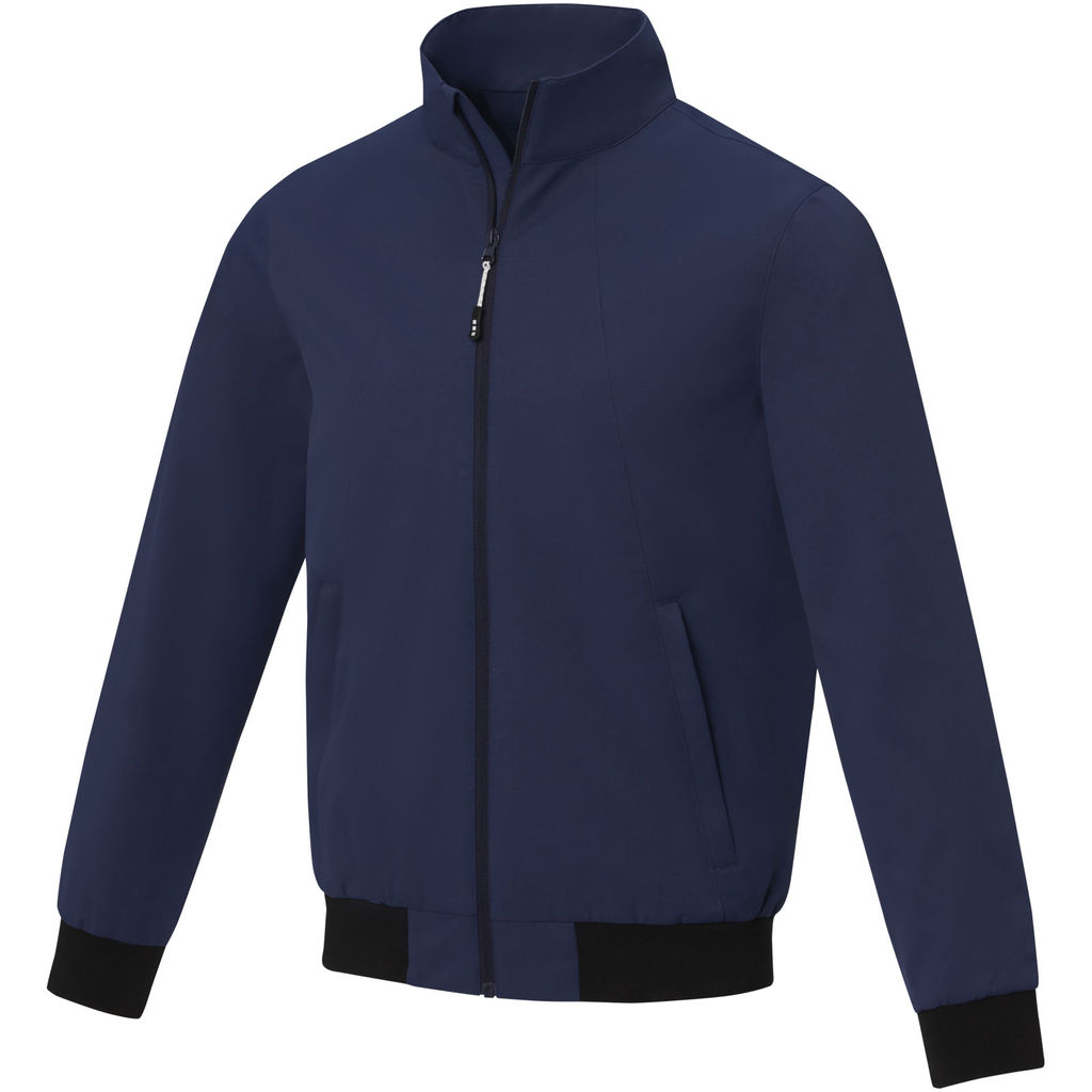 Keefe Легка куртка-бомбер унісекс, колір темно-синій  розмір S