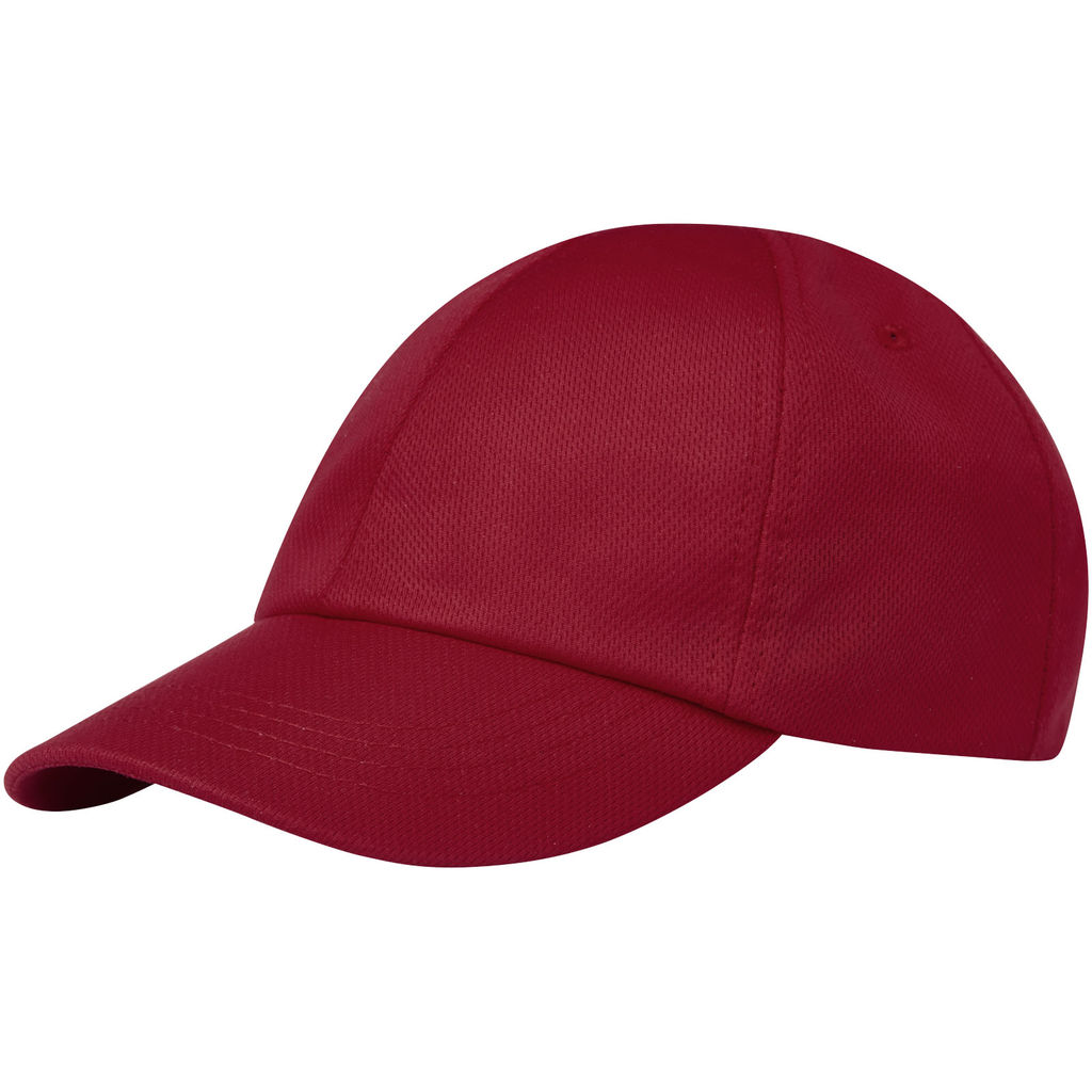Cerus 6-панельная кепка, цвет красный