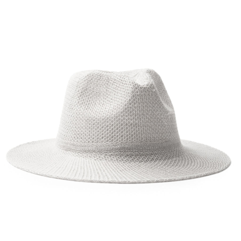 Шляпа с полями для защиты от солнца, с комфортной внутренней лентой., цвет белый