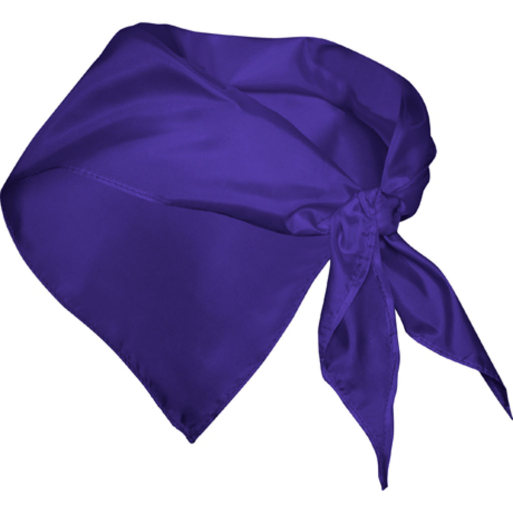 Шарф унісекс трикутної форми, колір ліловий