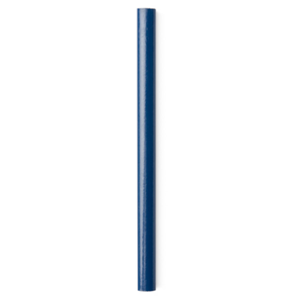 Столярный карандаш овальной формы для удобной разметки, цвет темно-синий