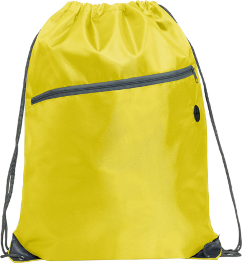 Універсальна сумка на шнурках, колір жовтий