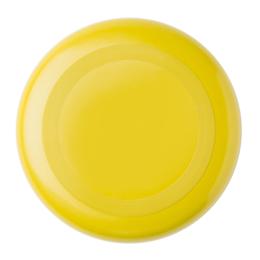 Класичний фрісбі з міцного ПП, колір жовтий
