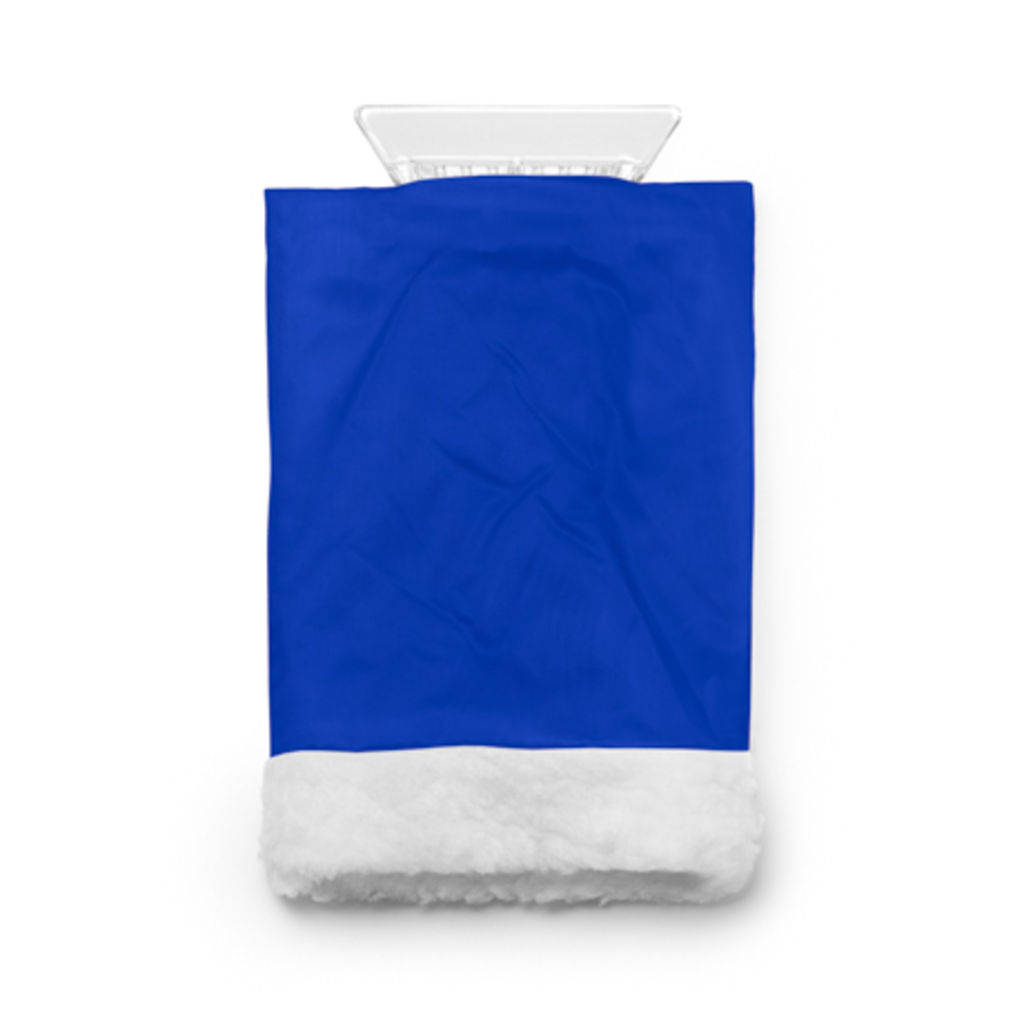 Перчатка-скребок для льда с подкладкой из полиэстера 210T, цвет темно-синий