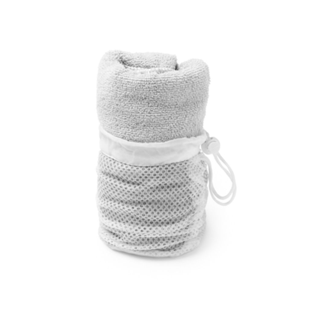 Абсорбуючий рушник з мікроволокна 185 г/кв.м, колір білий