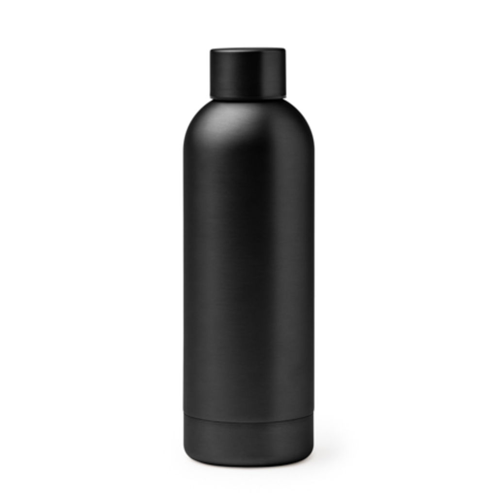 Пляшка-термос з нержавіючої сталі 304, колір чорний