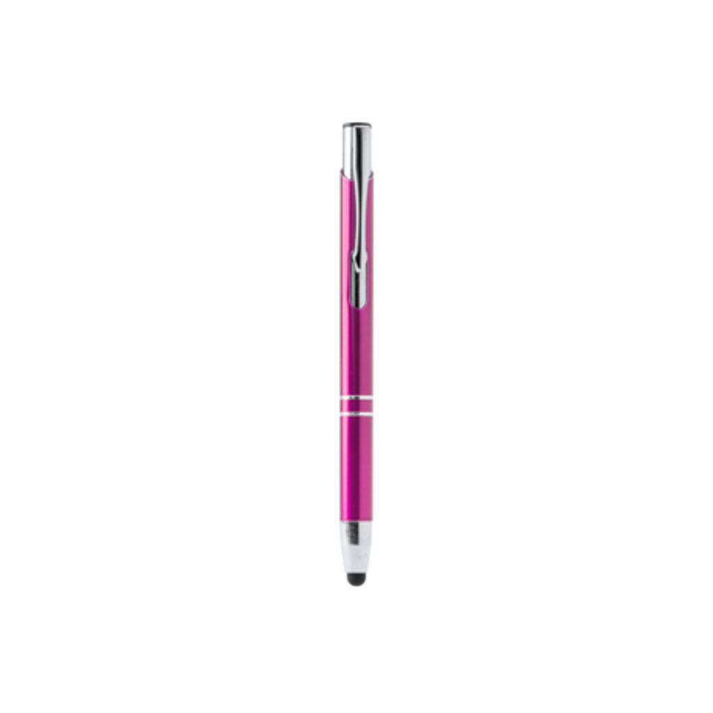 Шариковая ручка с алюминиевым корпусом, цвет фуксия