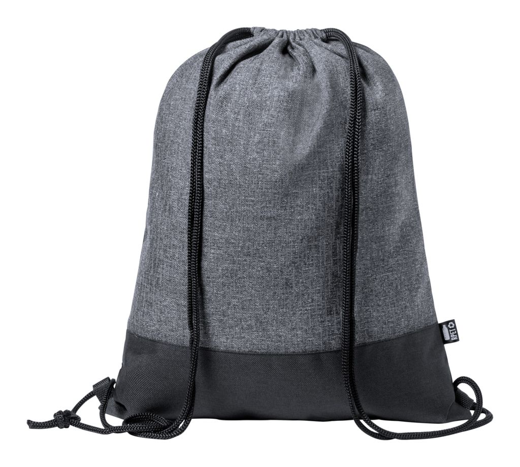 Світловідбивна сумка на шнурку Stabby, колір сірий