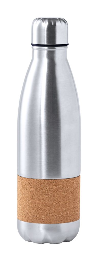 Спортивна пляшка Sereok, колір срібний
