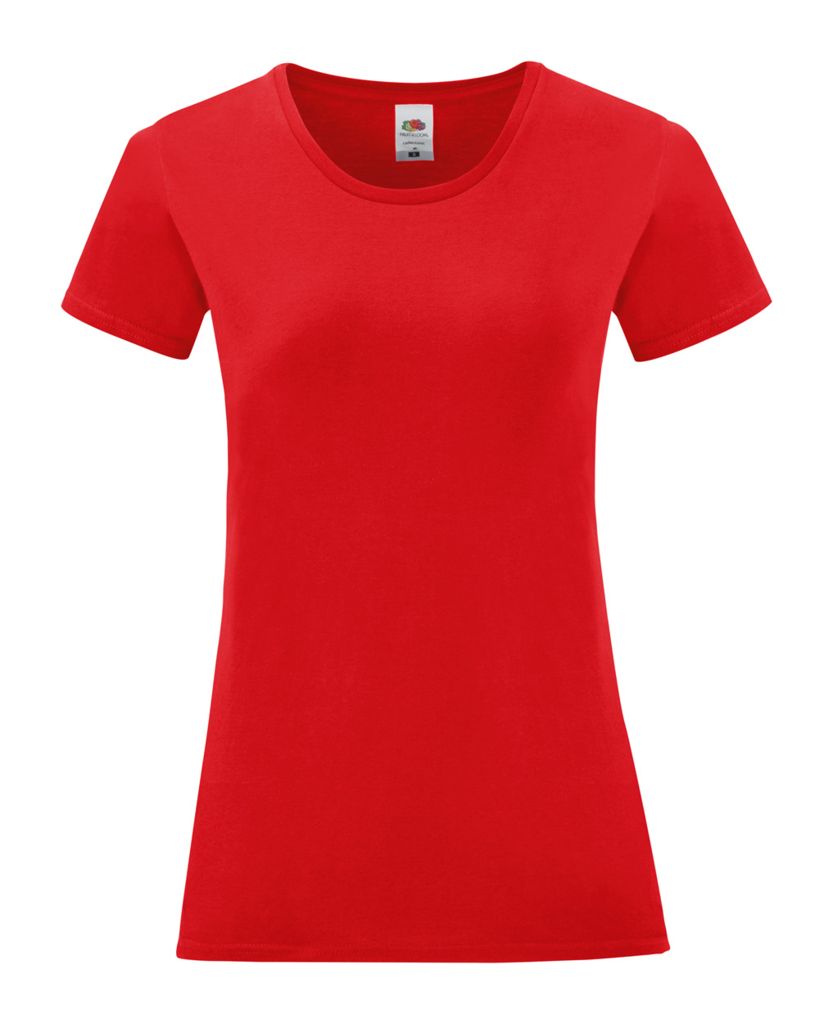 Женская футболка Iconic Women, цвет красный  размер XXL