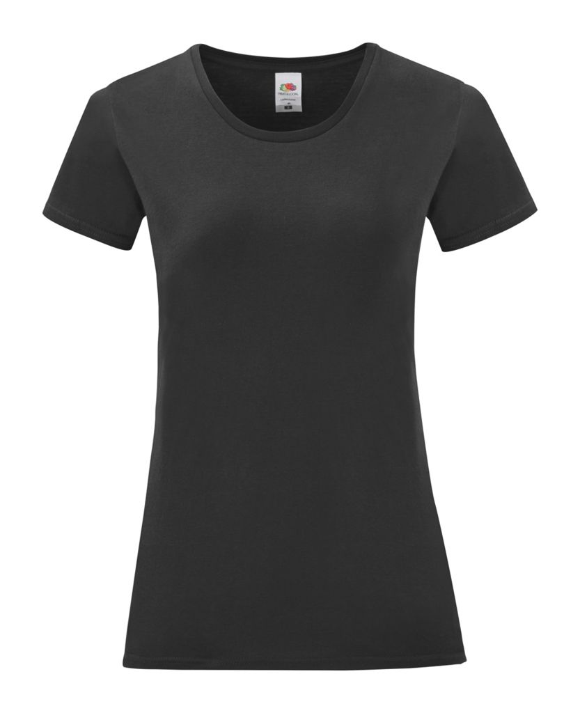 Жіноча футболка Iconic Women, колір чорний  розмір L