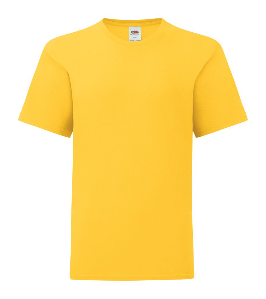 Детская футболка Iconic Kids, цвет золотой  размер 12-13