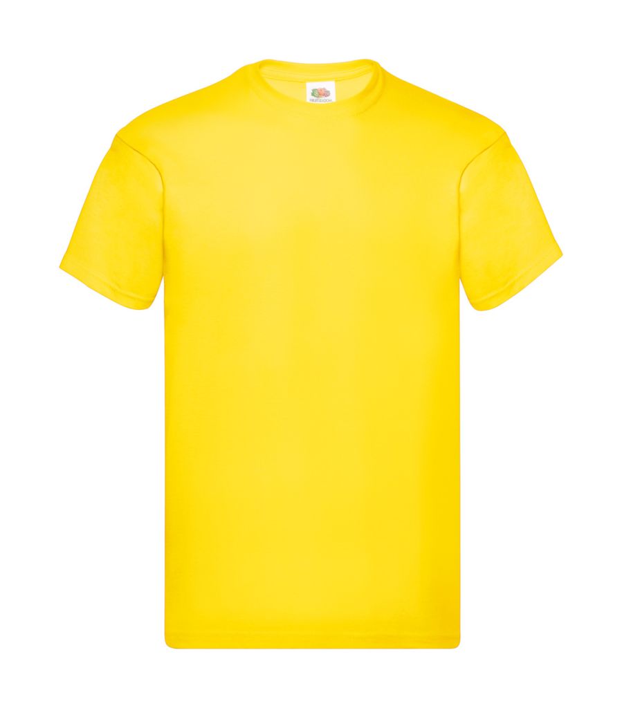 Футболка Original T, цвет желтый  размер M