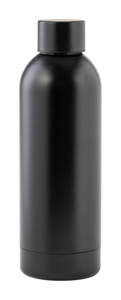 Спортивна пляшка Pigot, колір чорний