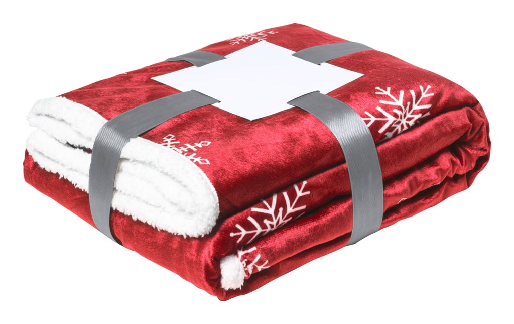 Рождественское одеяло Ricord, цвет красный
