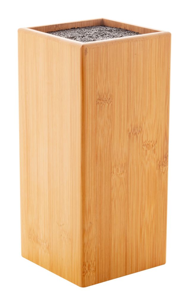 Бамбукова підставка для ножів Santoku, колір натуральний
