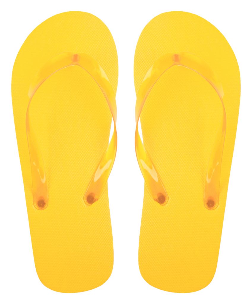 Пляжные тапочки Boracay, цвет желтый  размер 42-44