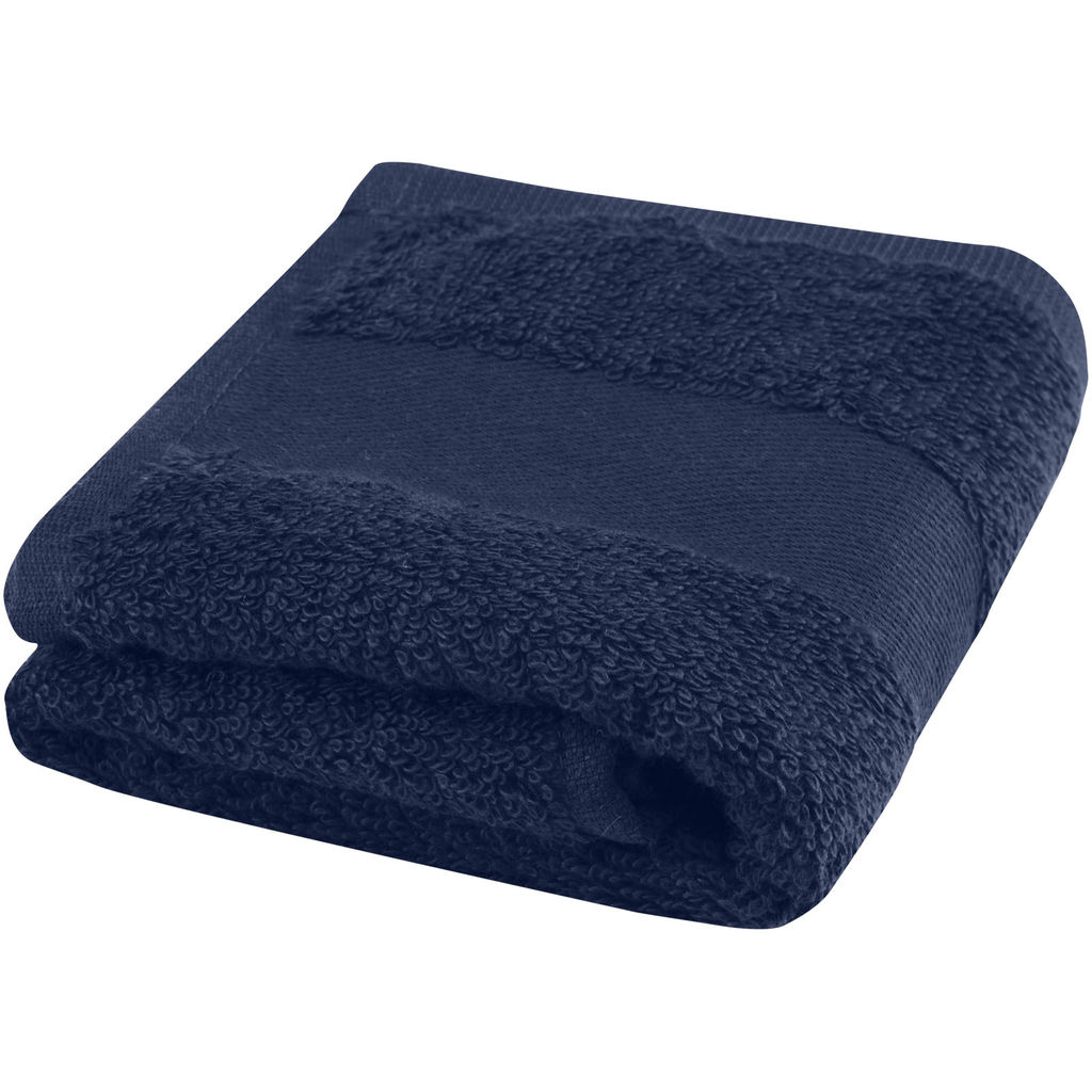 Хлопковое полотенце для ванной Sophia 30x50 см плотностью 450 г/м², цвет темно-синий