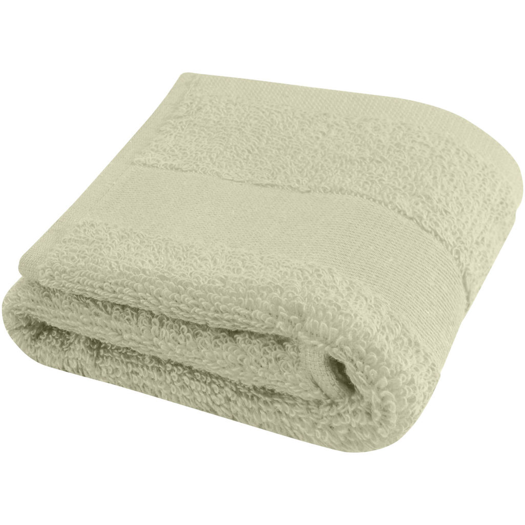 Хлопковое полотенце для ванной Sophia 30x50 см плотностью 450 г/м², цвет светло-серый