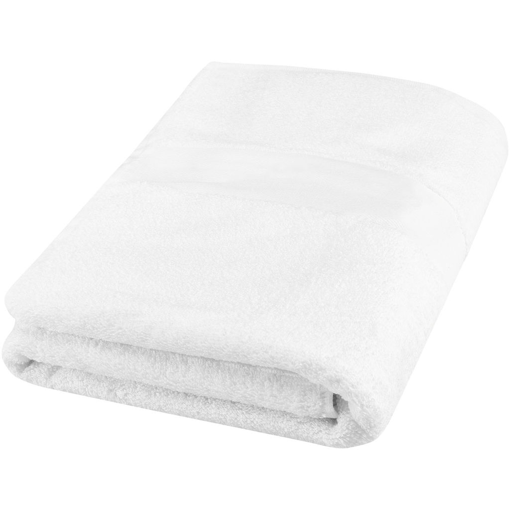Хлопковое полотенце для ванной Amelia 70x140 см плотностью 450 г/м², цвет белый