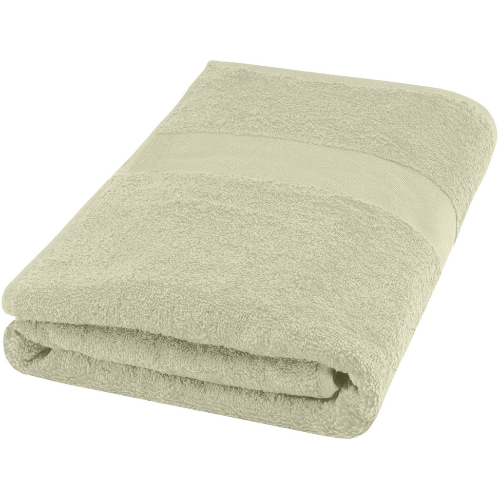 Хлопковое полотенце для ванной Amelia 70x140 см плотностью 450 г/м², цвет светло-серый